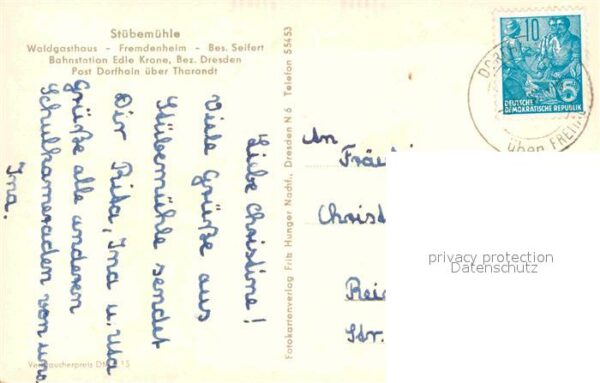 Dorfhain Stuebemuehle Waldgasthaus – Bild 2