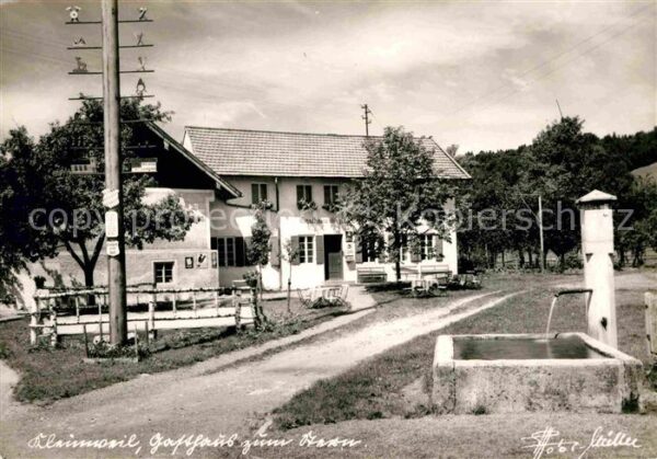 Kleinweil Gasthaus zum Stern Brunnen
