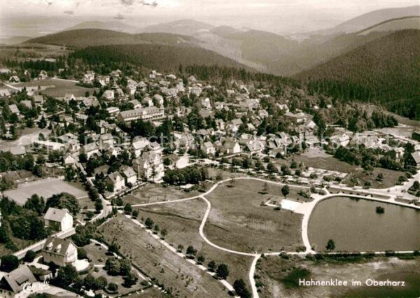 Hahnenklee-Bockswiese Harz Fliegeraufnahme