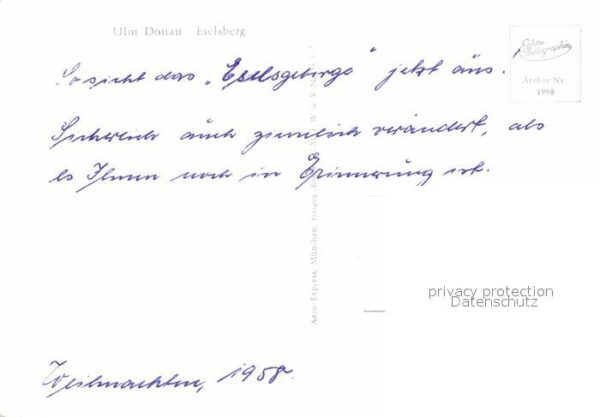Ulm Donau Eselsberg Fliegeraufnahme – Bild 2
