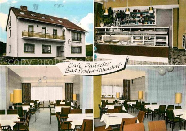 Bad Sooden-Allendorf Cafe Pausder Verkaufstheke Gastraum