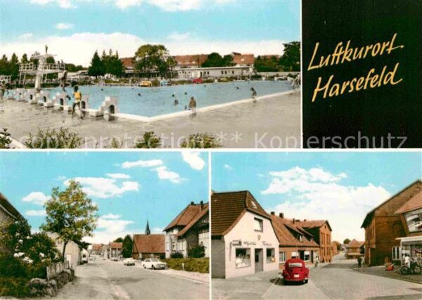Harsefeld Schwimmbad Strassenpartien