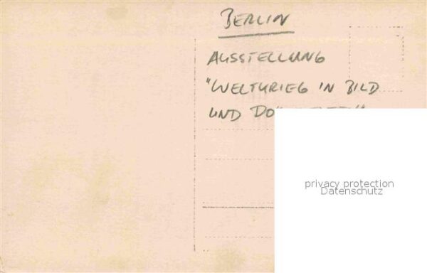 Berlin Ausstellung Weltkrieg in Bild und Dokumenten – Bild 2