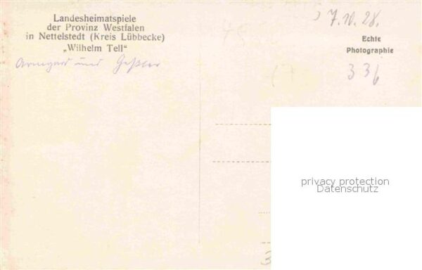 Nettelstedt Wilhelm Tell Landesheimatspiele – Bild 2