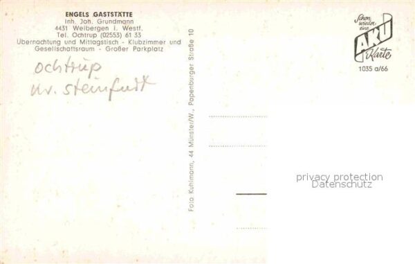 Welbergen Gaststaette Engels – Bild 2