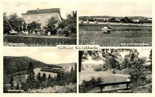 Huellhorst Pension Vinke Wiehengebirge Nachtigalltal