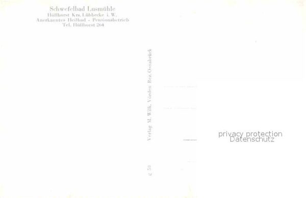 Huellhorst Schwefelbad Lusmuehle – Bild 2