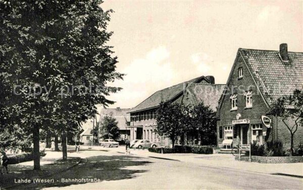 Lahde Weser Bahnhofstrasse