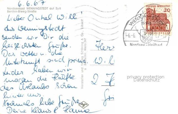 Wenningstedt Sylt Berthin Bleeg Strasse – Bild 2