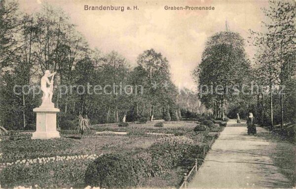 Brandenburg Havel Graben Promenade