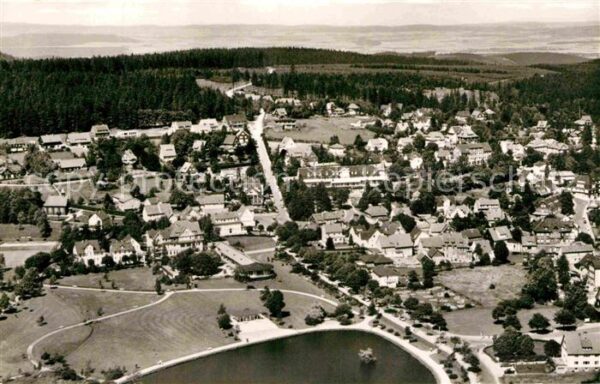 Hahnenklee-Bockswiese Harz Fliegeraufnahme
