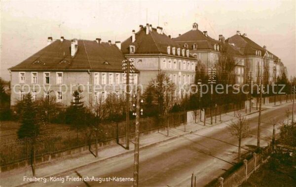 Freiberg Sachsen Koenig Friedrich August Kaserne