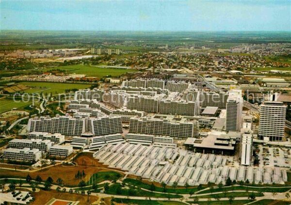 Muenchen Fliegeraufnahme