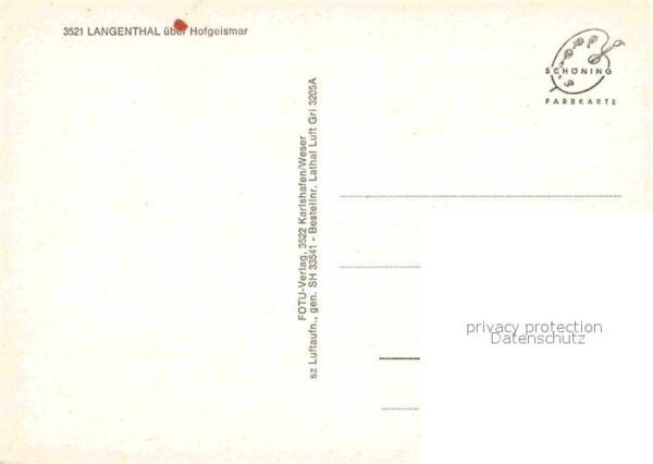 Langenthal Hofgeismar Fliegeraufnahme – Bild 2