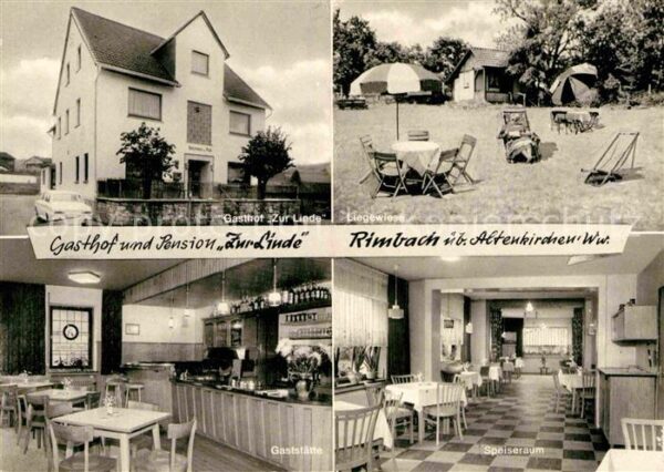 Altenkirchen Westerwald Rimbach Gasthof Pension Zur Linde