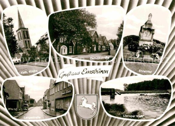 Emsbueren Katholische Kirche Dalhockstrasse Ehrenmal Listruper Wehr