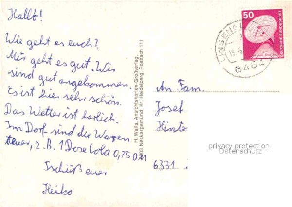 Geislitz Kirche Jugendheim Gruenanlage Ortspartie – Bild 2