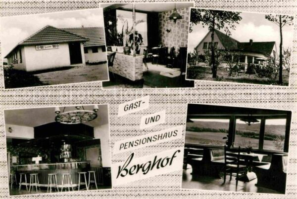 Obermehnen Gasthaus Pension Berghof