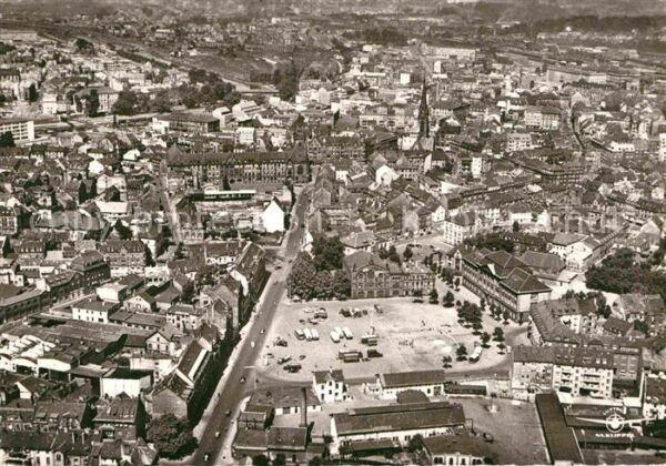 Saarbruecken Fliegeraufnahme Landwehrplatz