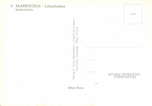 Saarbruecken Fliegeraufnahme Landwehrplatz – Bild 2