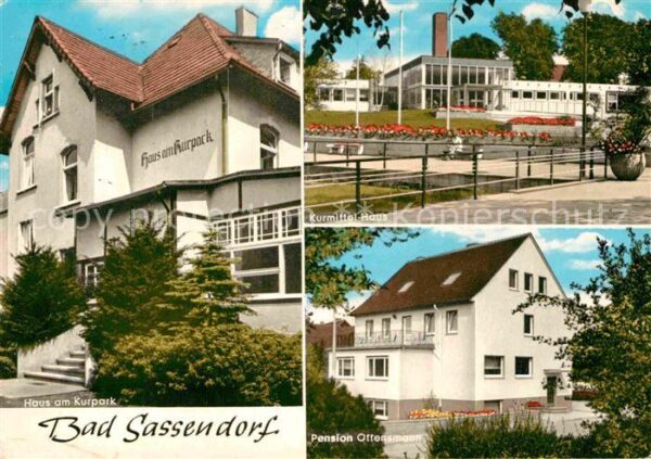 Bad Sassendorf Haus Kurpark Kurmittel Haus Pension Ottensmann