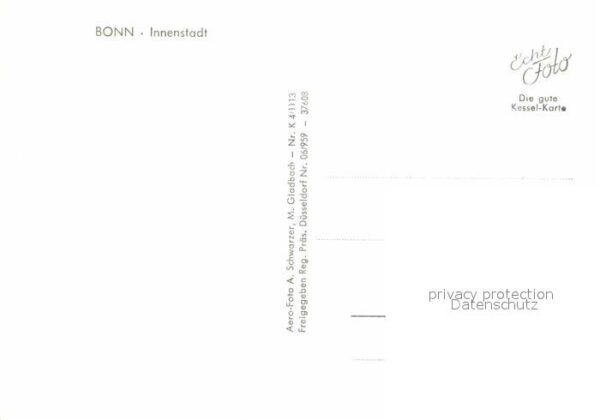 Bonn Rhein Fliegeraufnahme – Bild 2