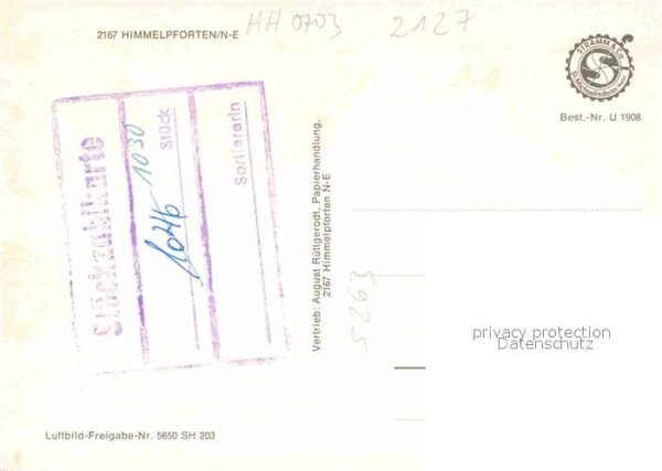 Himmelpforten Niederelbe Fliegeraufnahme – Bild 2