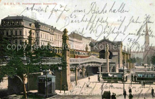 Berlin Hochbahnstation Buelowstrasse