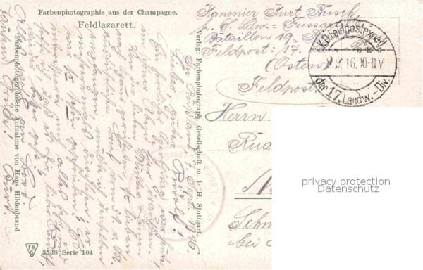 Lazarett Champagne – Bild 2
