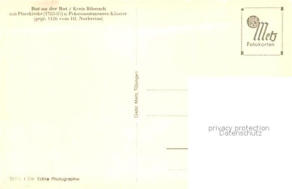Rot Rot Pfarrkirche Praemonstratenser-Kloster – Bild 2