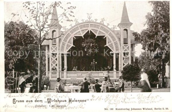 Halensee Berlin Wirtshaus
