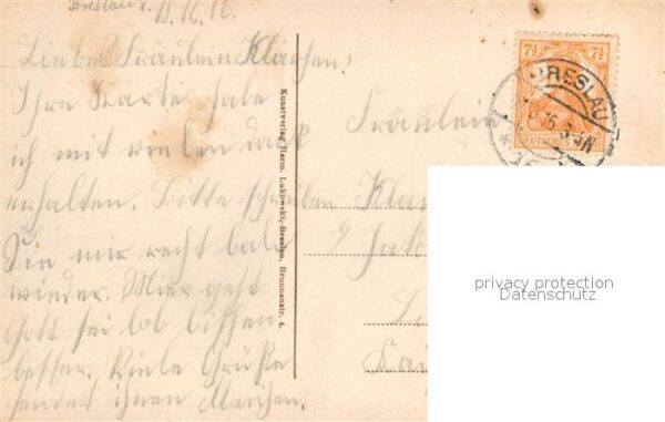 Breslau Niederschlesien Josefs-Krankenhaus der Grauen Schwestern Noviziat – Bild 2