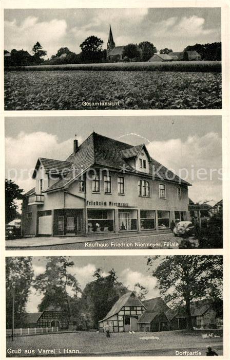 Varrel Kaufhaus Friedrich Niermeyer