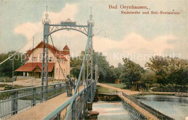 Bad Oeynhausen Nadelwehr Siel-Restaurant