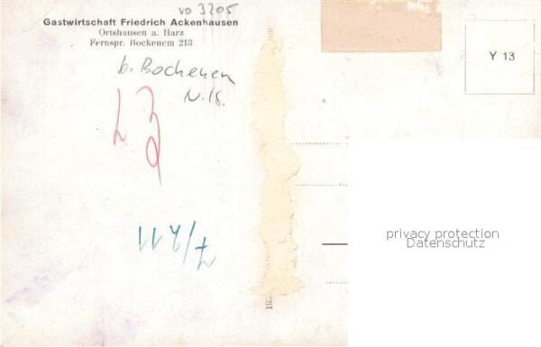 Ortshausen Gastwirtschaft Friedrich Ackenhausen – Bild 2