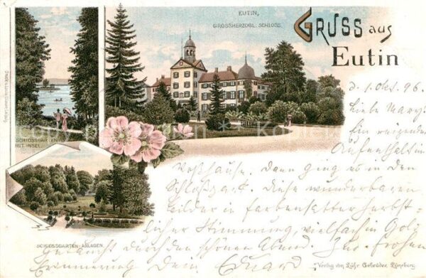 Eutin Grossherzogl. Schloss Garten Insel