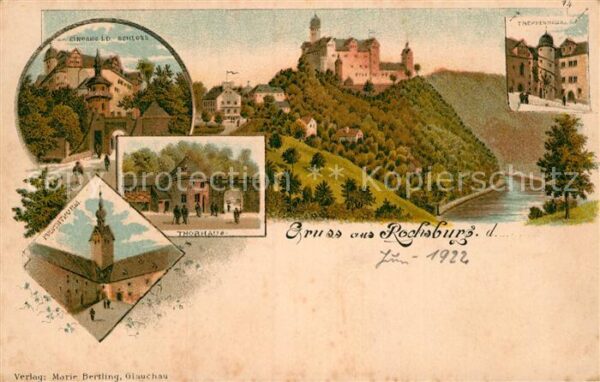 Rochsburg Torhalle Pulverturm Schloss