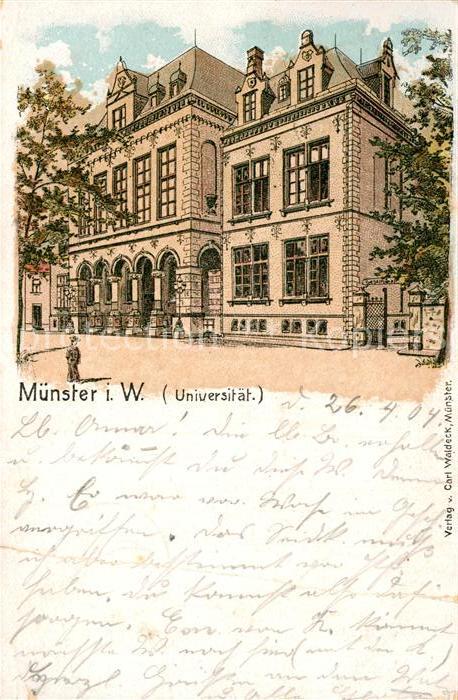 Muenster Westfalen Universitaet