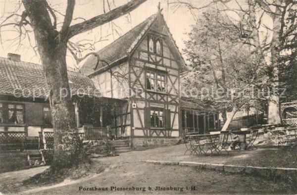 Ilsenburg Harz Forsthaus Plessenburg