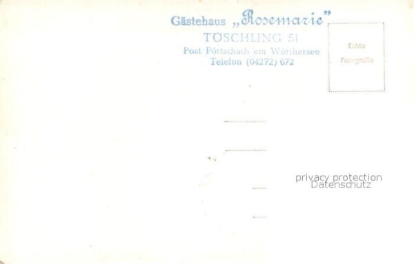 Poertschach Woerthersee Gaestehaus Rosemarie – Bild 2