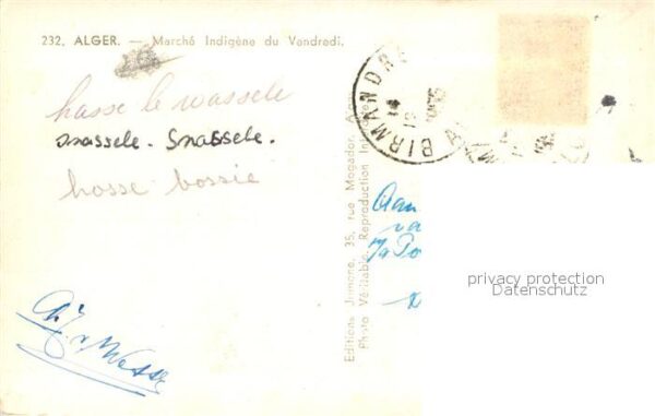 Alger Algerien Marche Indigene du Vendred – Bild 2