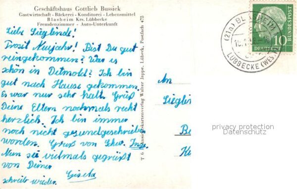 Blasheim Kirche Ehrenmal Geschaeftshaus Gottlieb Bussiek – Bild 2