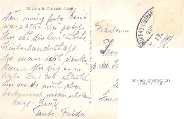 Altenau Oberbayern Handlung Socher  NZ3 – Bild 2