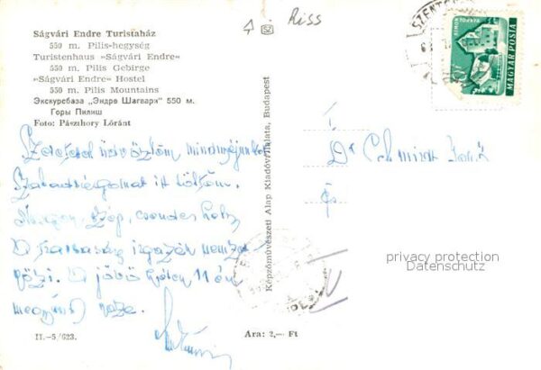 Pilis Hegyseg Turistenhaus Sagvari Endre – Bild 2