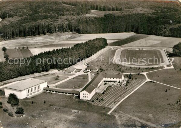 Gruenberg Hessen Sportschule Fliegeraufnahme