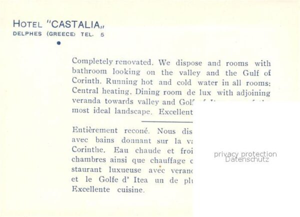 Delphes Delphi Hotel Castalia – Bild 2