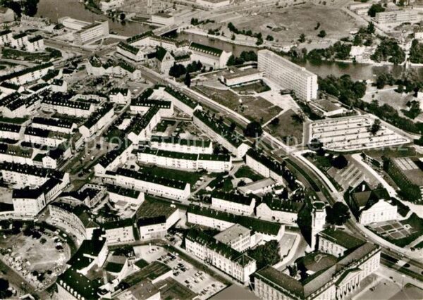 Kassel Fliegeraufnahme Museum Friedericianum REgierung Fulda