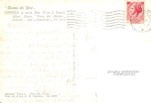 Cipressa Imperia Albergo Torre dei Marmi – Bild 2
