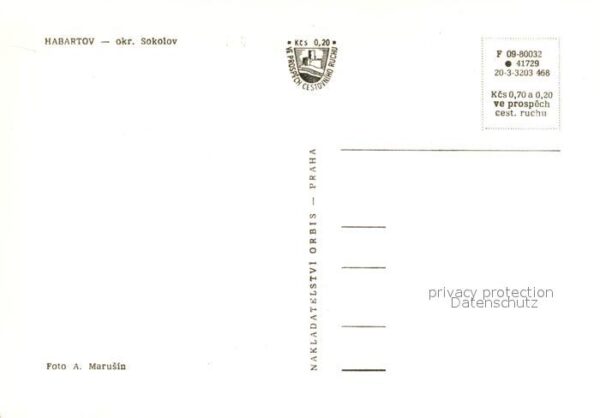Habartov Tschechische Republik Strassenansicht – Bild 2