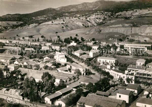 Affreville Alger Fliegeraufnahme Avenue Gare Briquetterie